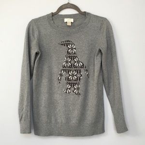 Loft penguin sweater